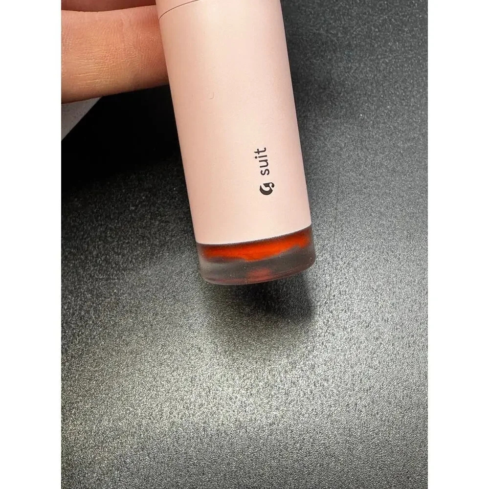 NWT glossier g suit soft touch lip creme in color strike
